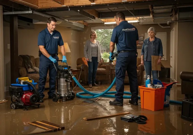 Basement Water Extraction and Removal Techniques process in Myrtle Grove, FL